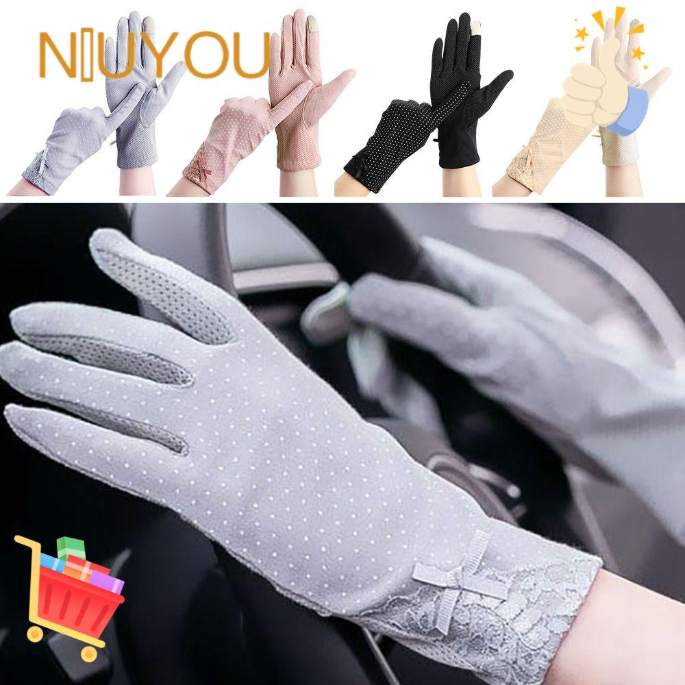Găng Tay Cảm Ứng Chống Tia UV / Chống Trượt Dùng Cho Nữ