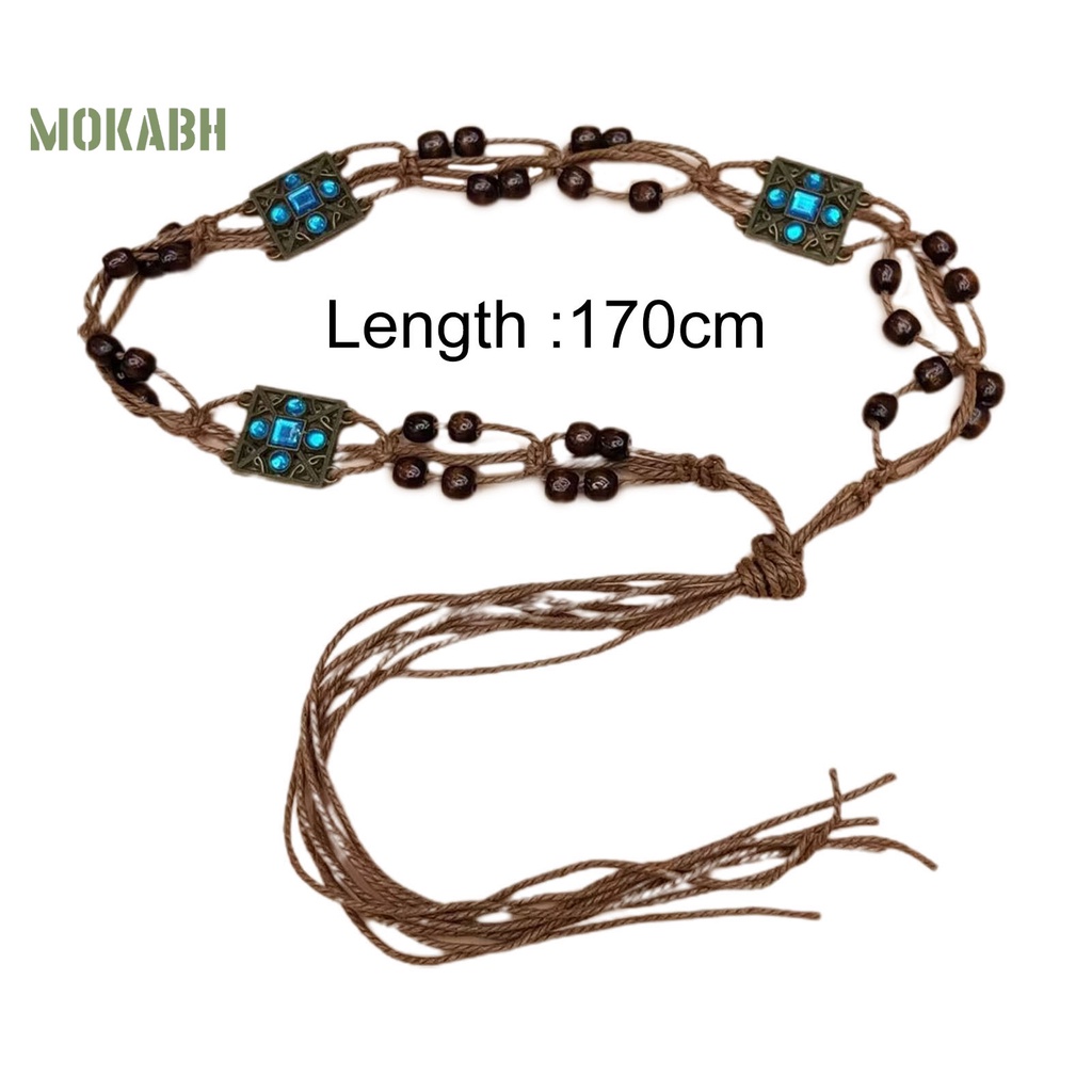 Thắt Lưng Dạng Dây Xích Phong Cách Bohemian Có Thể Điều Chỉnh Cho Nữ