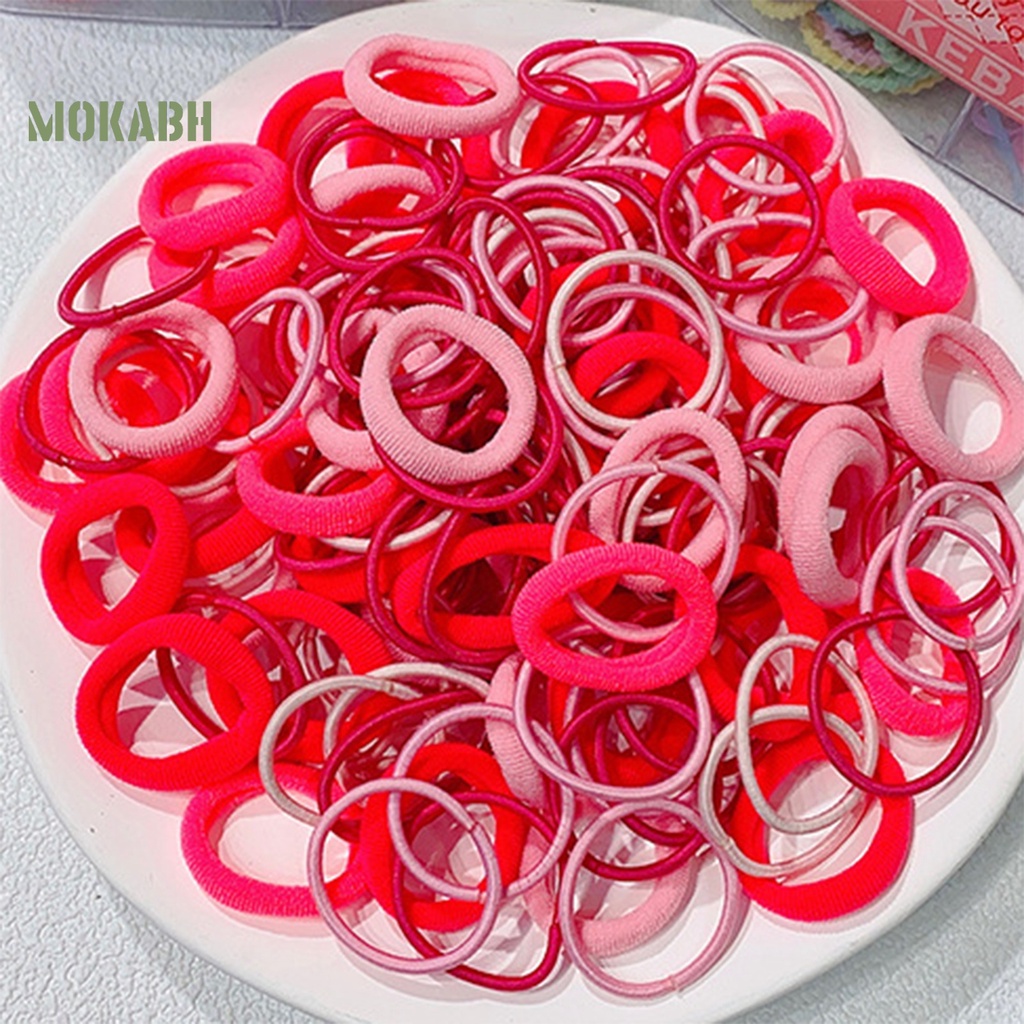 1 Bộ Dây Buộc Tóc Mềm Co Giãn Cao Chống Rơi Nhiều Kiểu Dáng Đơn Giản