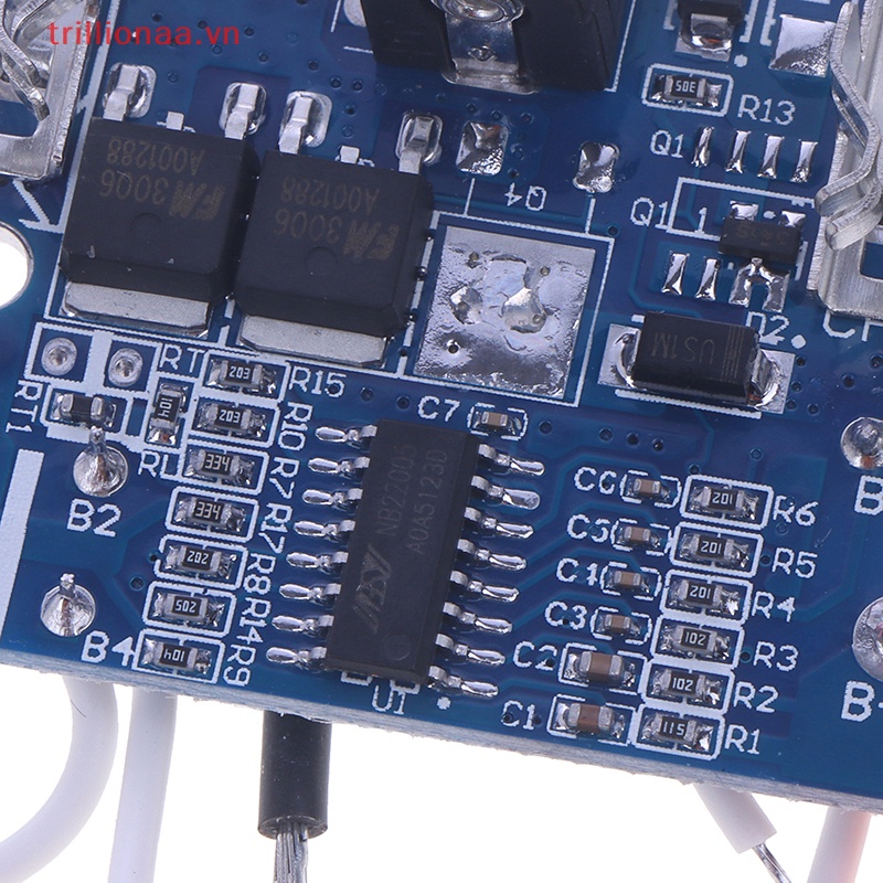 Bảng Mạch Sạc Cân Bằng Trillionaa PCM 2mos Pasta 5-15 String 21V 18650 Lithium