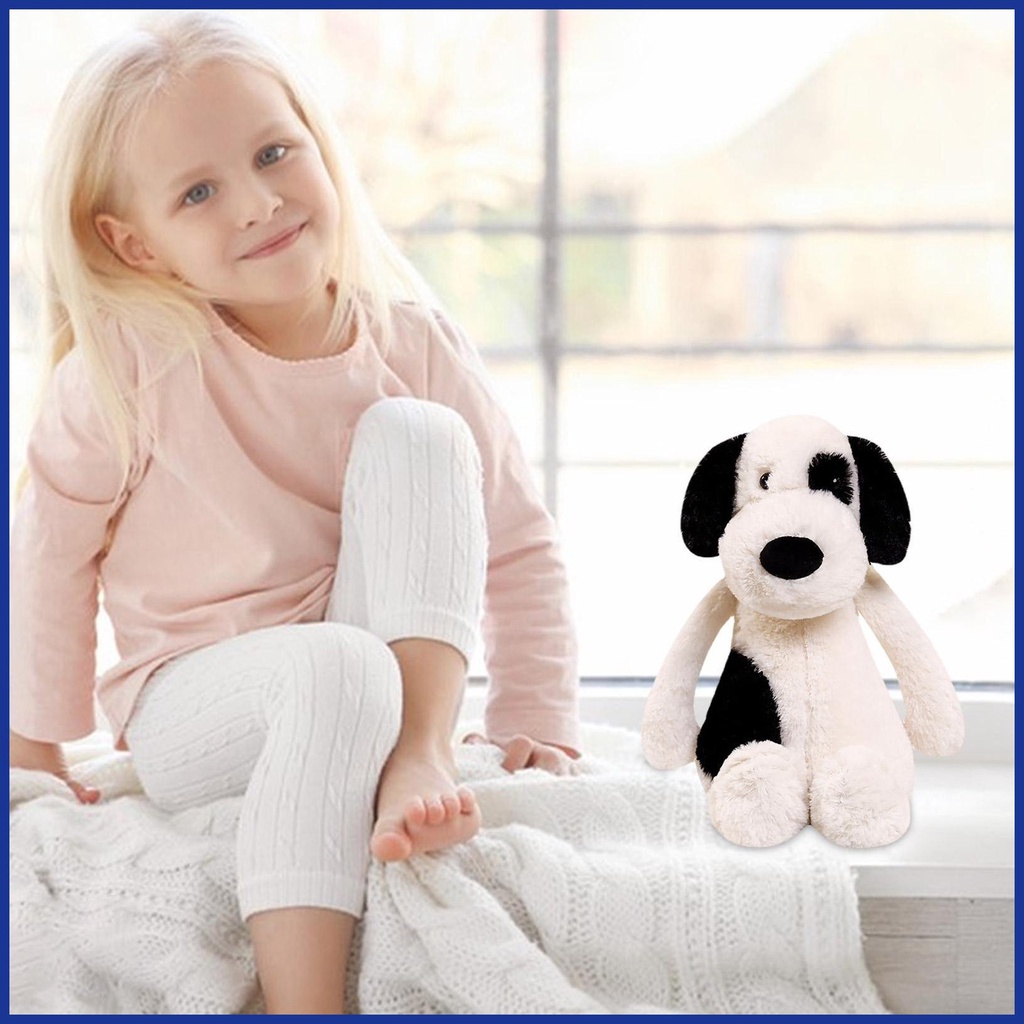 Thú Nhồi Bông Hình Chú Chó Hoạt Hình Đáng Yêu Trang Trí Phòng Bé