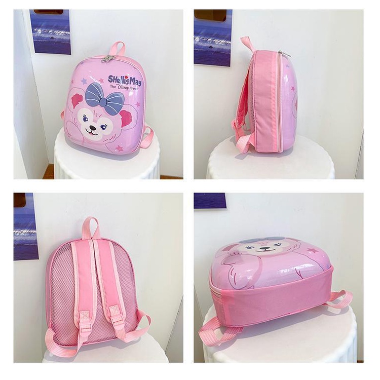 Ba Lô Đi Học Vỏ Cứng Hình Thỏ Hoạt Hình 11.4inch Cho Bé Gái