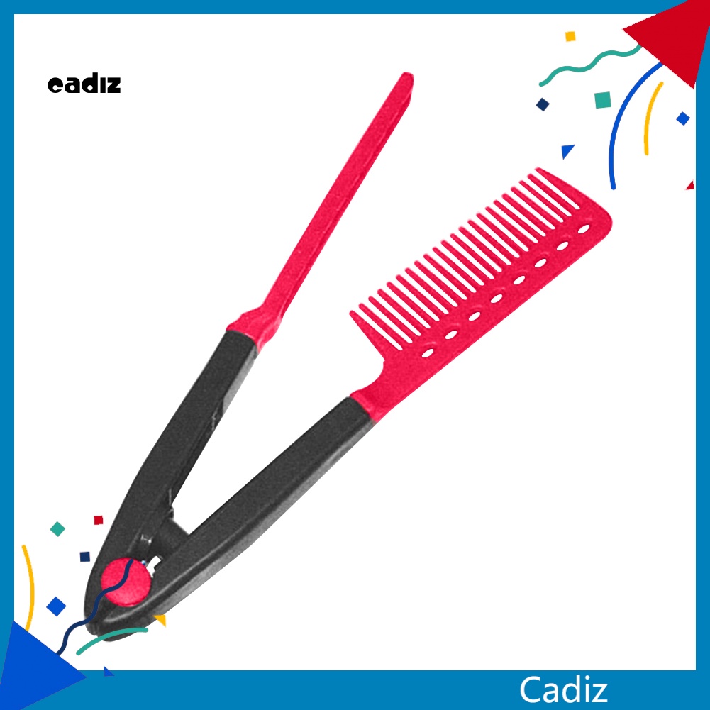 Lược Chải Thẳng Tóc Hình Chữ V Thiết Kế Di Động Tiện Dụng Cho Salon