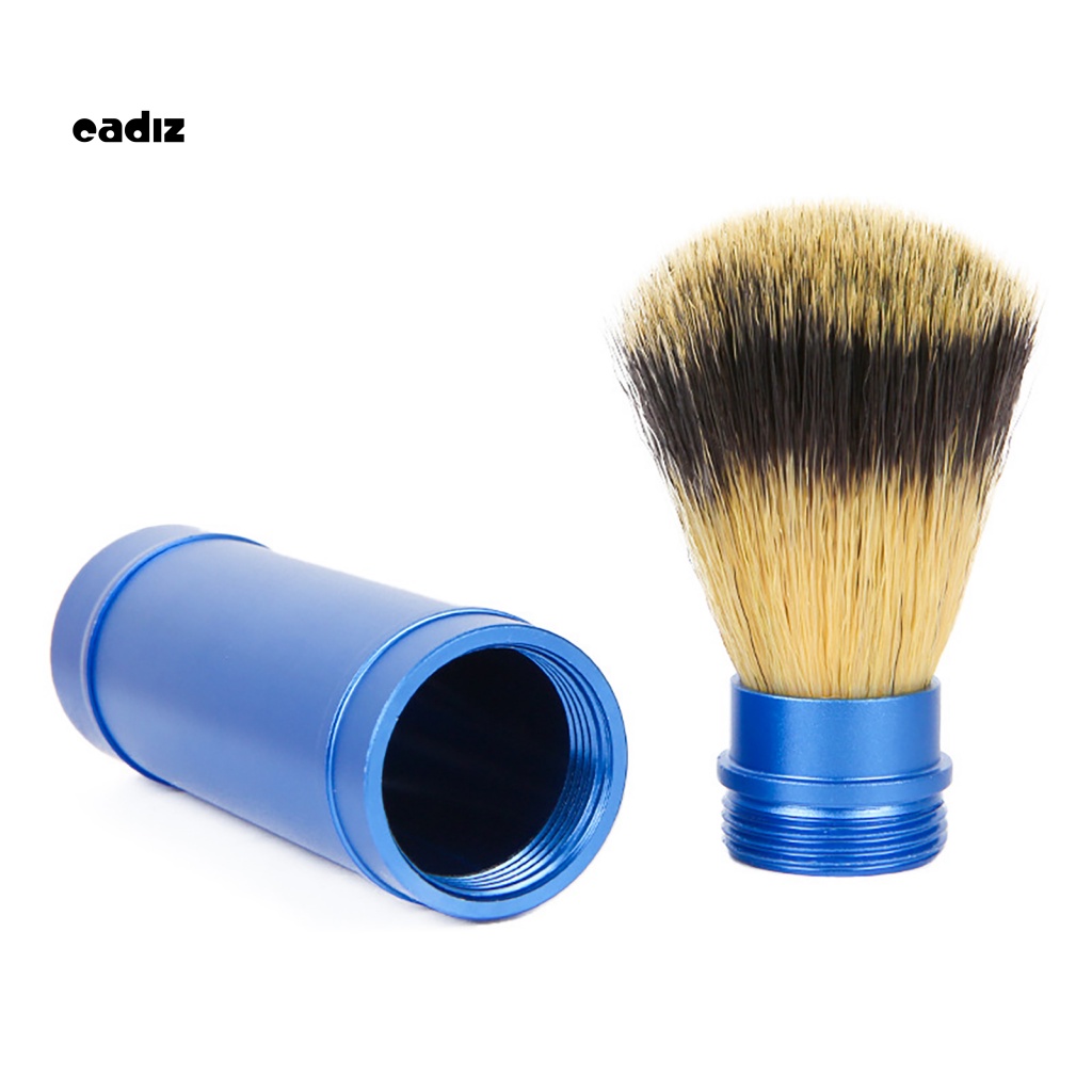 Cọ Phủi Tóc Sợi Lông Mềm Tay Cầm Hợp Kim Dành Cho Thợ Cắt Tóc