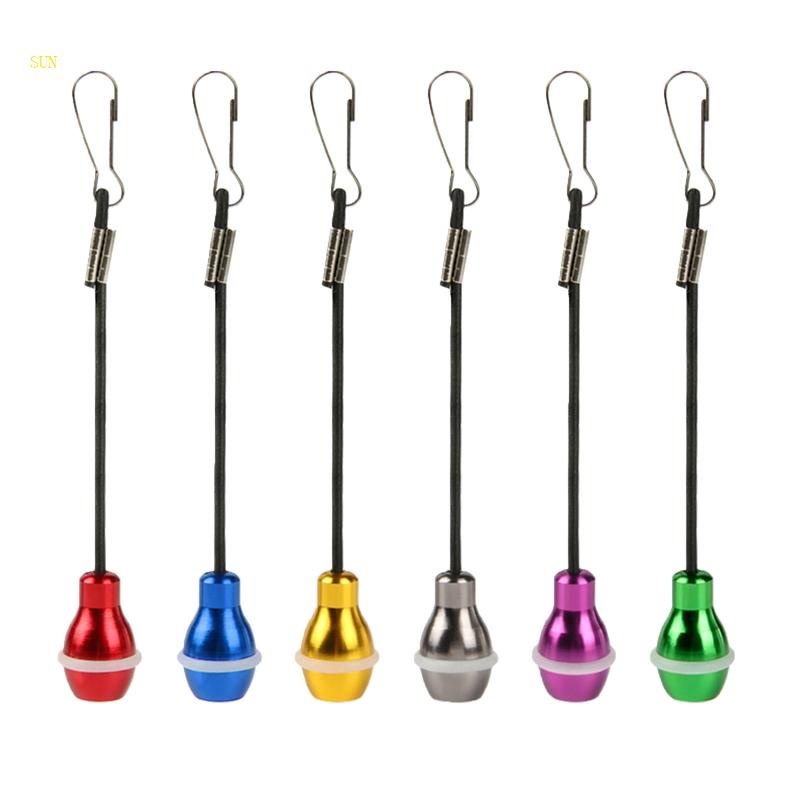 Sun Dụng Cụ Dây Thừng Câu Cá Bằng Hợp Kim Nhôm An Toàn Có Thể Thu Gọn Kèm Vòng Nhẫn Luminious Cho Nam