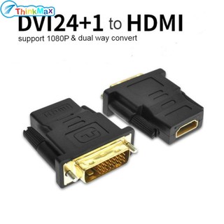 Thinkmax cáp chuyển dvi 24 + 1 sang hdmi dvi 24 + 1 sang hdmi 1080p cho pc