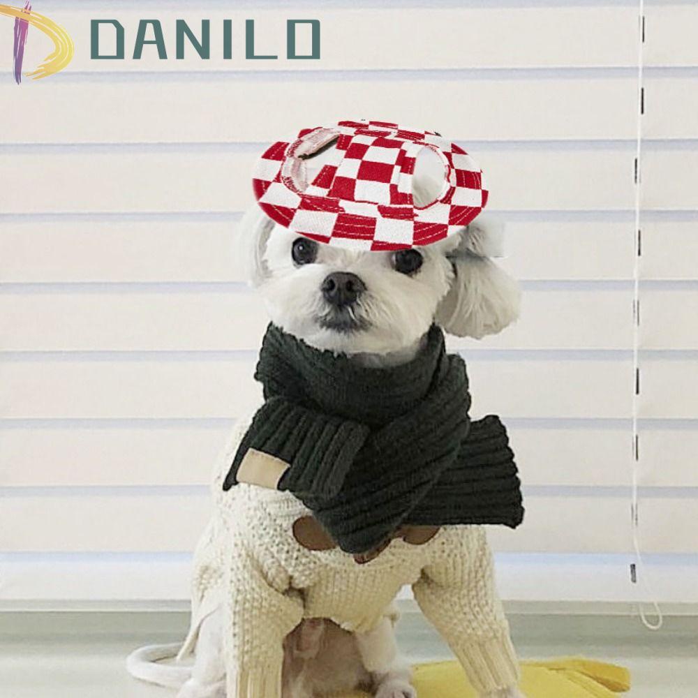 Danilo Mũ Tai Bèo Dây Rút Chống Mài Mòn Có Thể Điều Chỉnh Thời Trang Mùa Hè 2023 Cho Thú Cưng