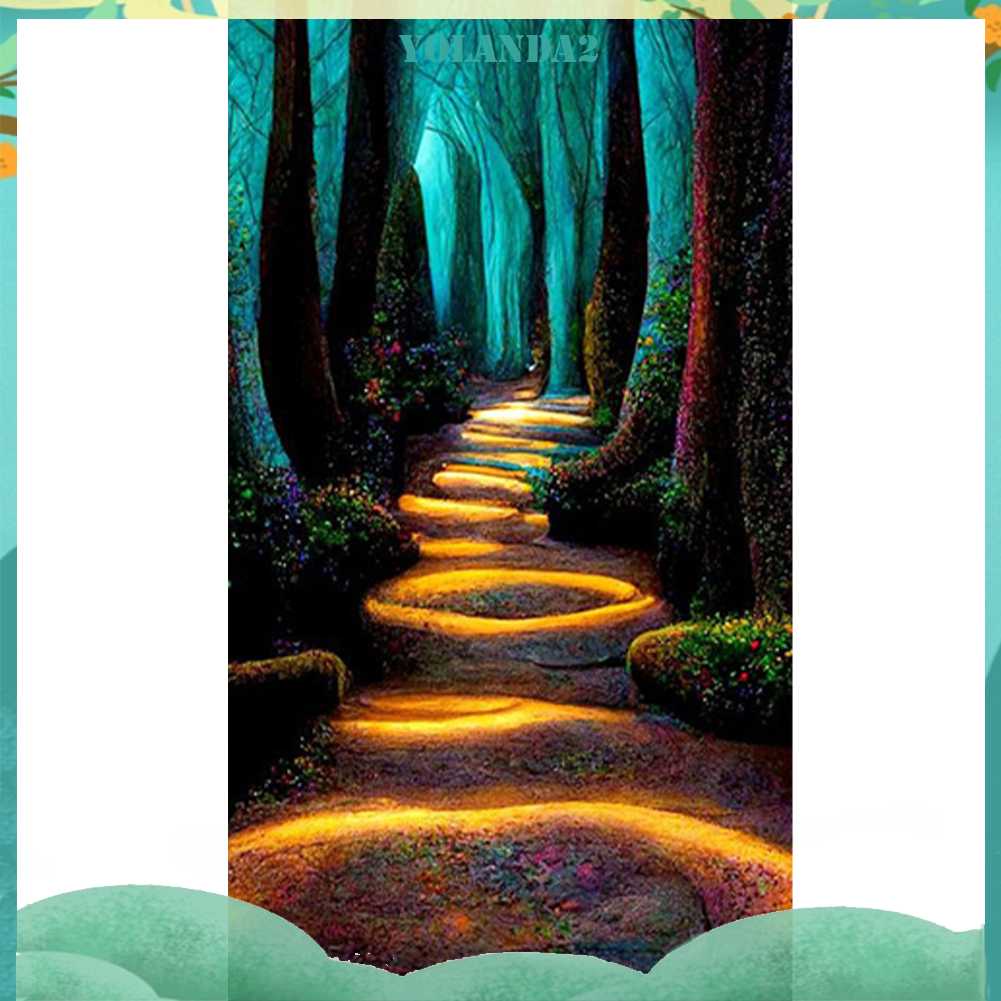 Tranh Đính Đá Kim Cương Toàn Bộ 5D DIY Hình Vẽ Lối Đi