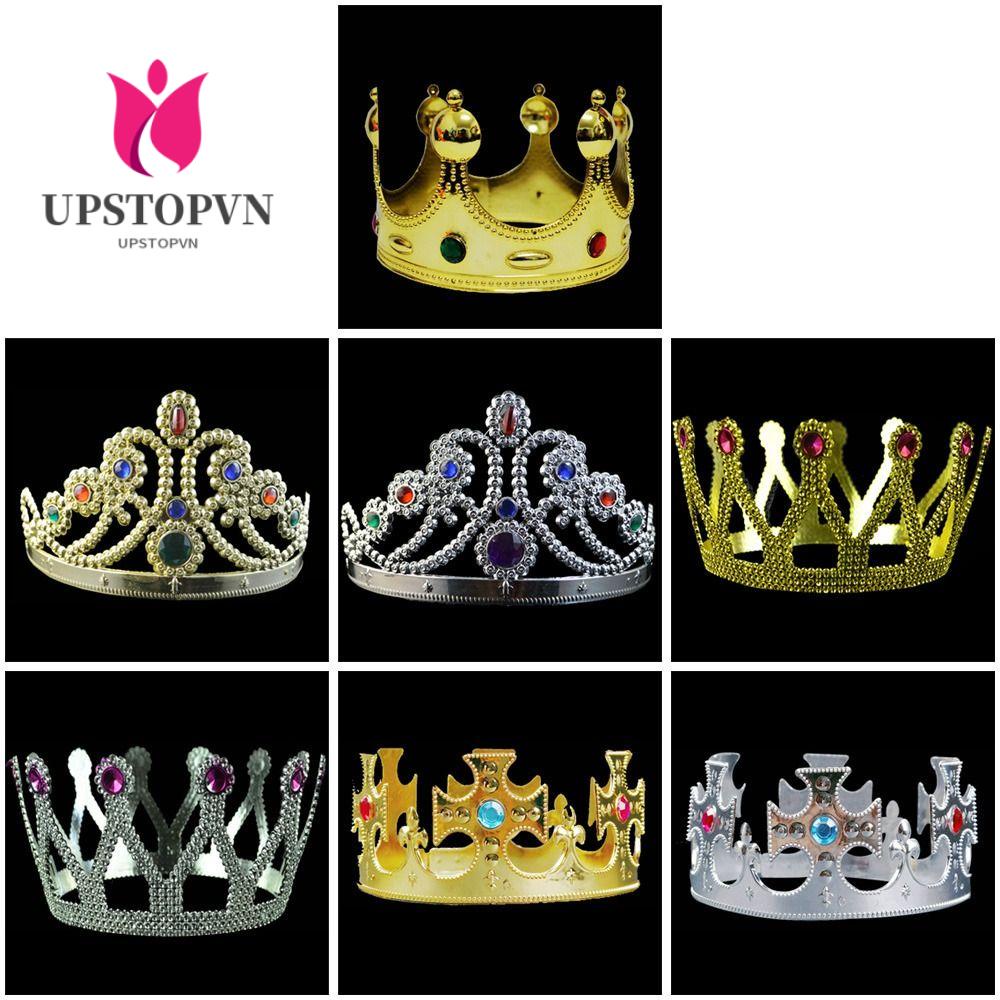 Phụ Kiện Kẹp Tóc Hình Vương Miện Thời Trang Dự Tiệc