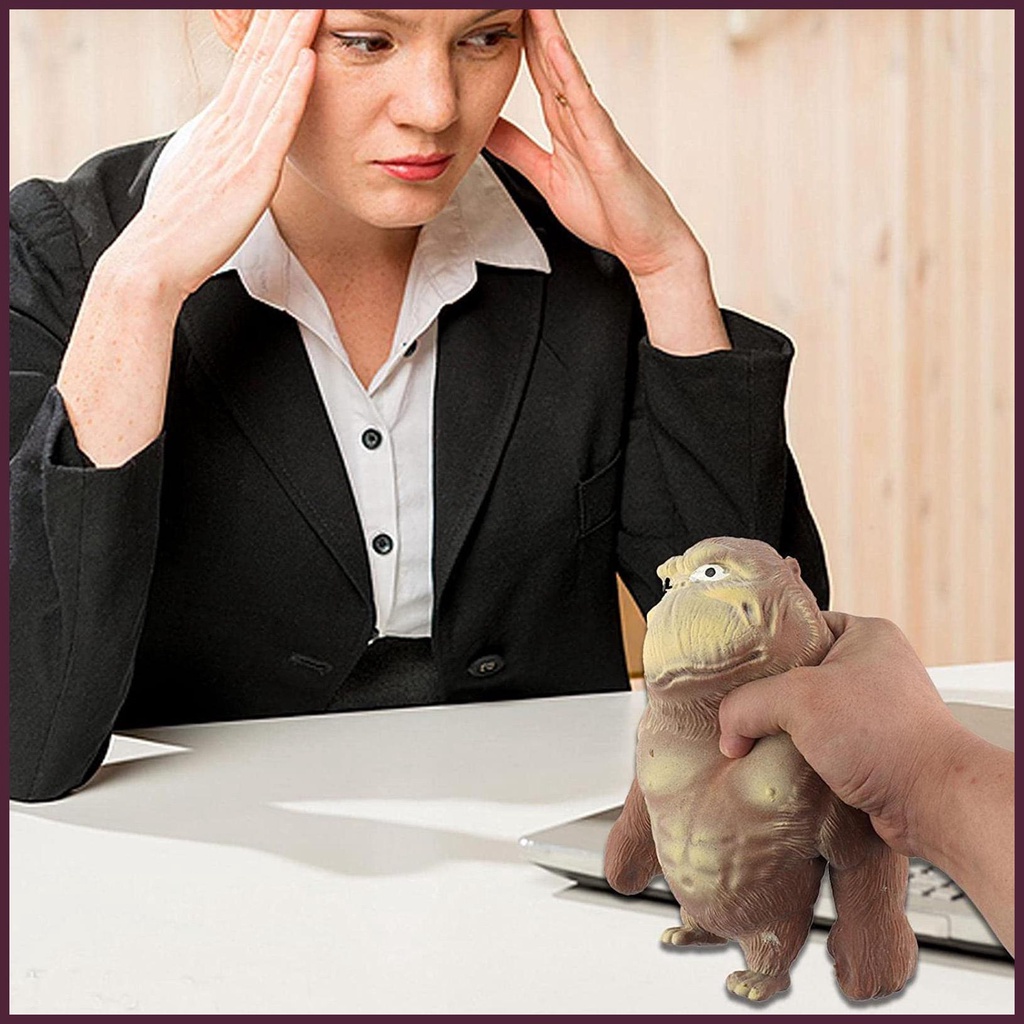 Đồ Chơi Con Khỉ Bằng Cao Su Mềm Co Giãn Tốt Dành Cho Phòng Ngủ