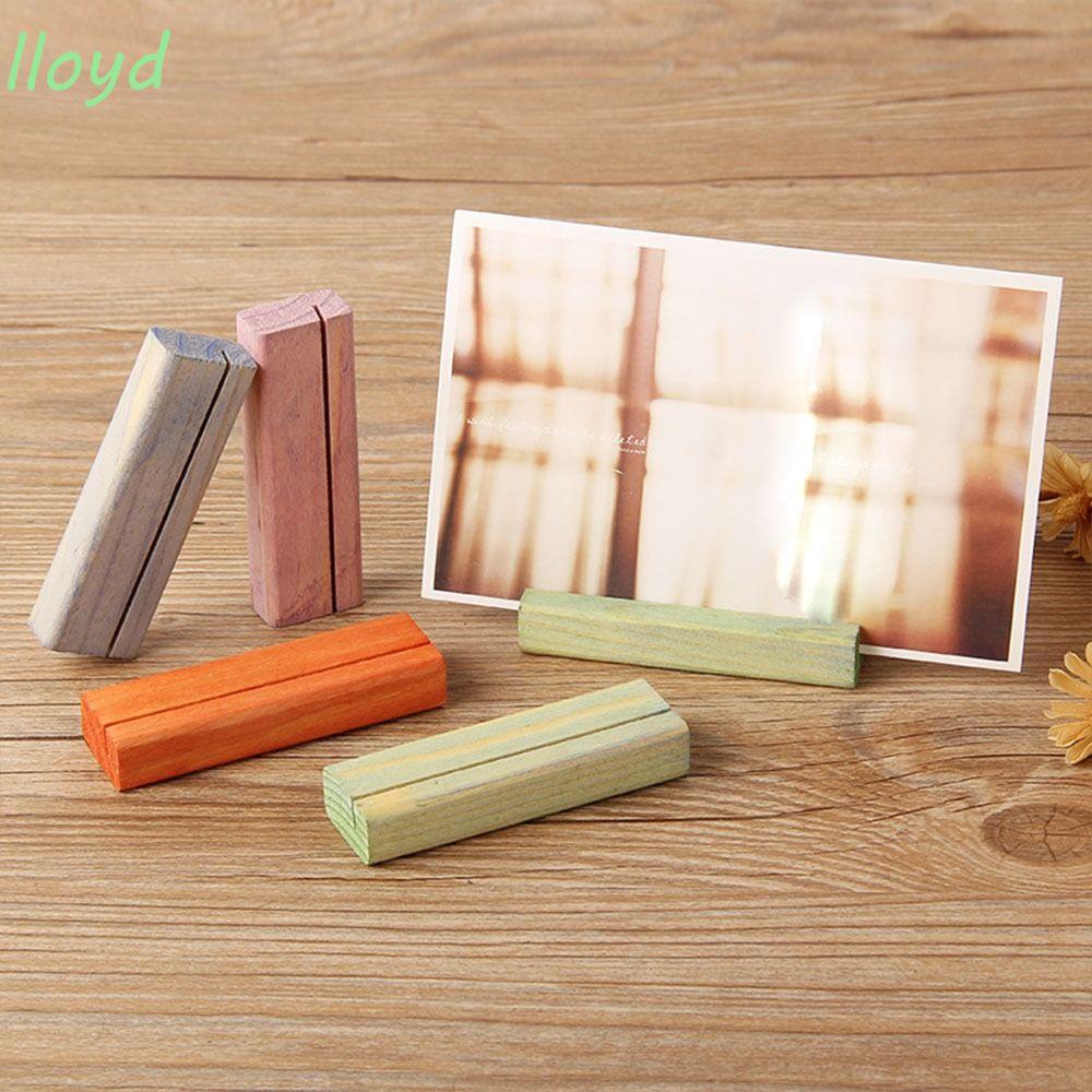 Giá Đỡ Ảnh / Danh Thiếp Để Bàn 6 Màu Tùy Chọn