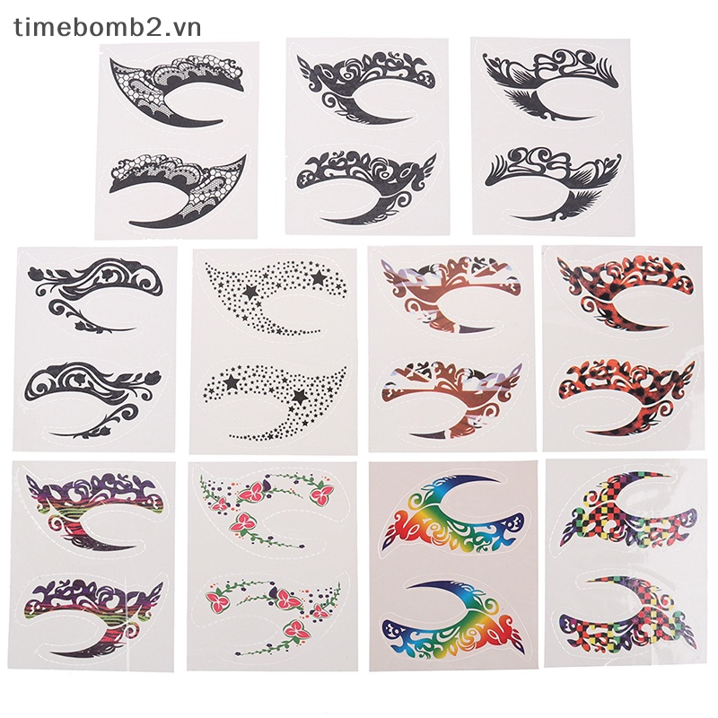 Miếng Dán Chuyển Hình Xăm Tạm Thời Họa Tiết Halloween Độc Đáo