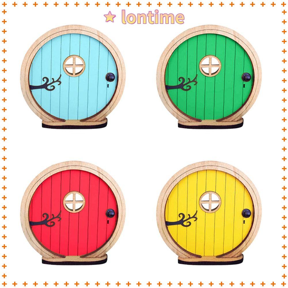 Đồ trang trí Búp Bê Yêu Tinh Mini Bằng Gỗ Phong Cách Vintage Dùng Trang Trí Tiểu Cảnh / Nhà Búp Bê