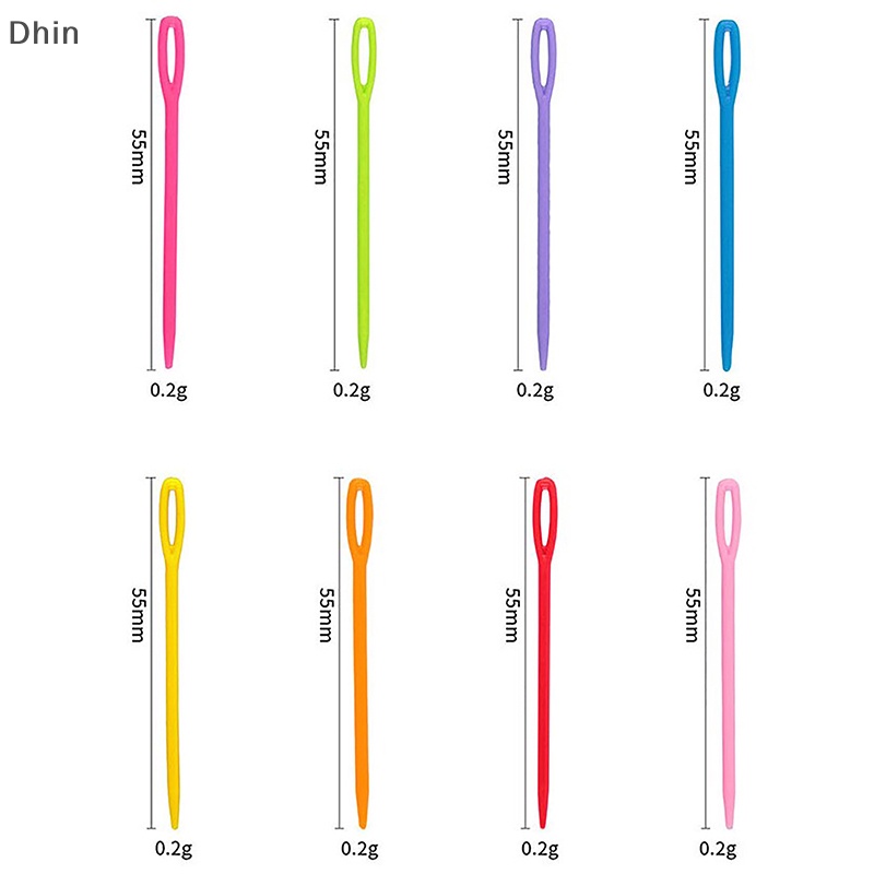 [Dhin] Set 100 Móc Nhựa Thêu Thủ Công DIY