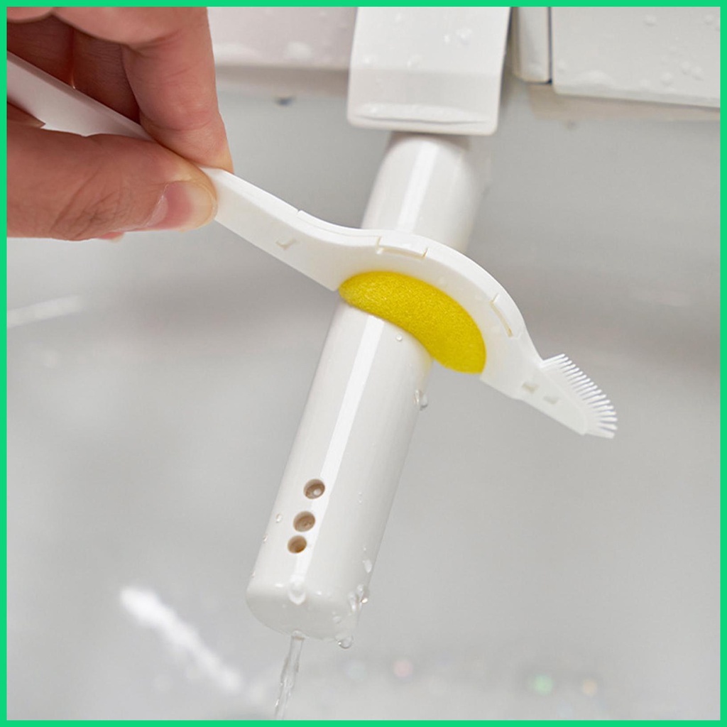 Bộ 3 Bàn Chải Nhỏ Làm Sạch Rãnh Nhà Vệ Sinh Đa Năng Linh Hoạt