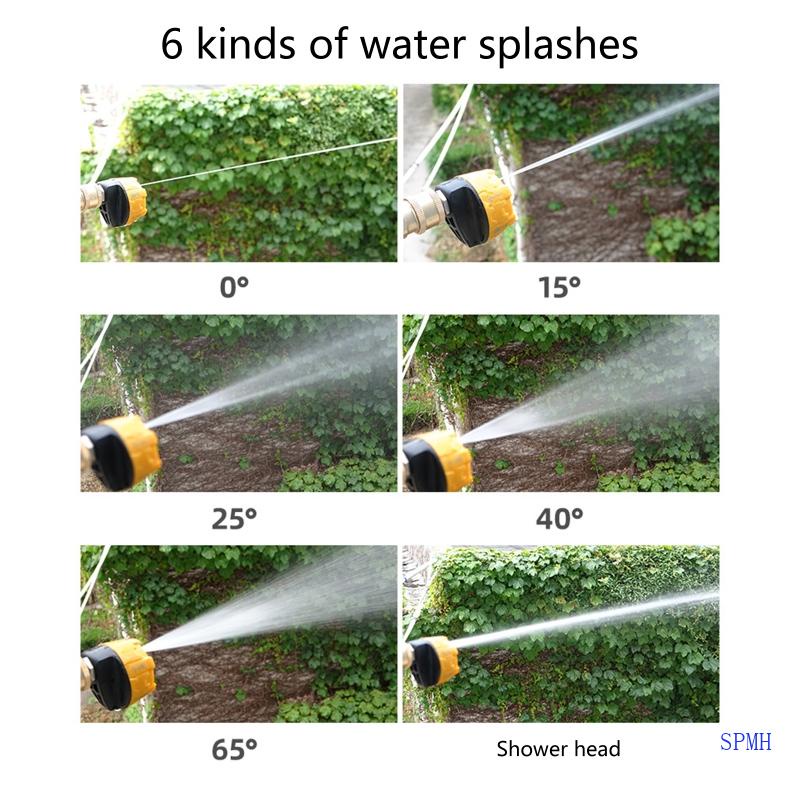 Vòi Phun Nước Áp Suất Cao 4 Trong 1 6 Trong 1 Tùy Chỉnh Tiện Dụng