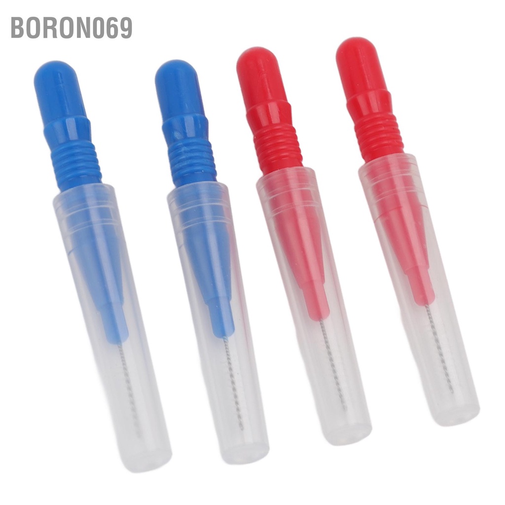 Boron069 Bộ 50 Bàn Chải Kẽ Răng Chỉ Tơ Làm Sạch Dụng Cụ Tăm Nha Khoa Miệng Vệ Sinh Dental Flosser