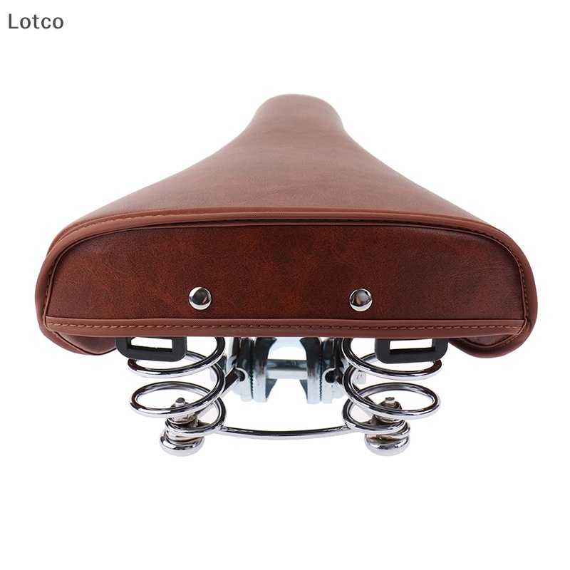 Lotco Cổ Điển Retro xe đạp xe đạp chu kỳ PU da yên ghế mùa xuân thoải mái ghế VN