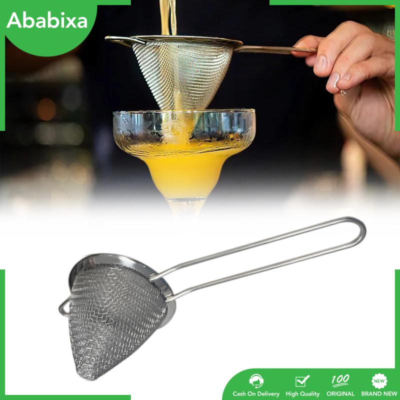 Dụng Cụ Lọc Thức Ăn Nhỏ Bằng Thép Không Gỉ Với Tay Cầm Dài Chống Rỉ Dùng Pha Chế Cocktail / Trà / Cà Phê