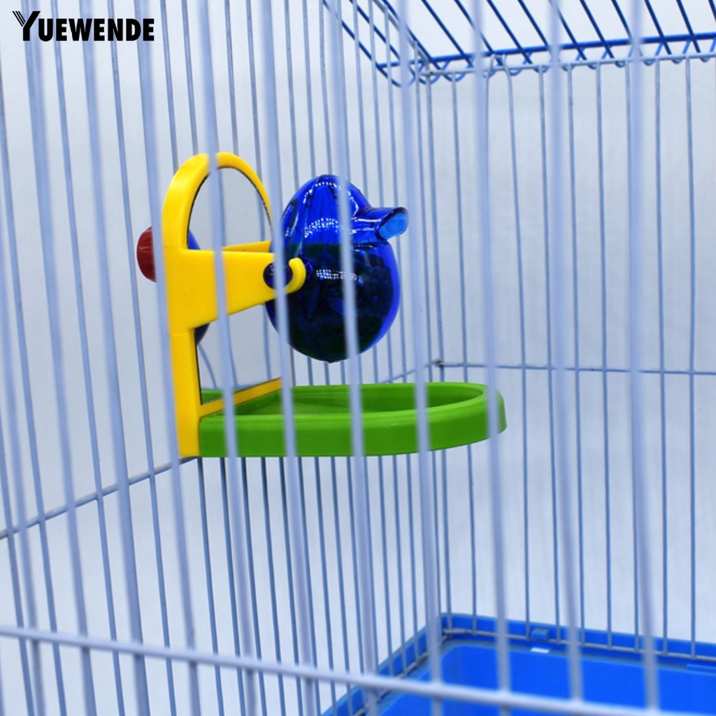 Đồ Chơi Ngôi Nhà Đựng Thức Ăn Chống Rò Rỉ Dành Cho Chim Vẹt