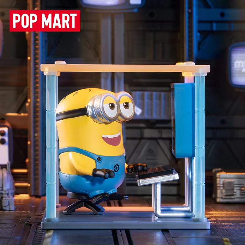 ★Đồ Chơi HGTOYS Hg Hg HGTOYS★   Búp Bê POPMART Little Man Bí Mật Đế Màu Vàng Trang Trí Hợp Thời Trang Làm