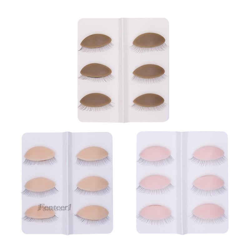 1 / 6 Cặp Lông Mi Giả Có Thể Tháo Rời Tiện Dụng