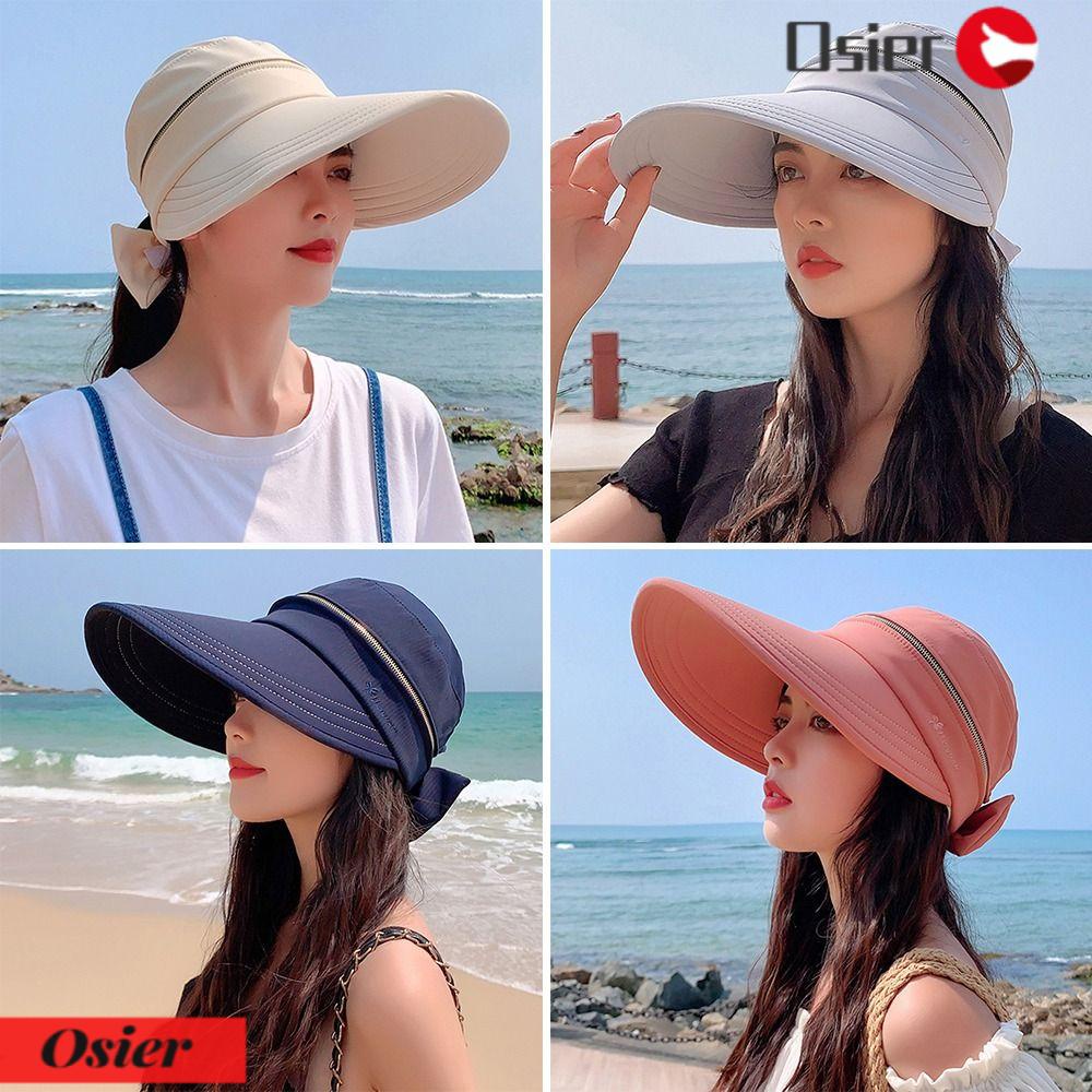 Mũ Bucket Panama Thoáng Khí Có Thể Gập Lại 1 Cho Nữ