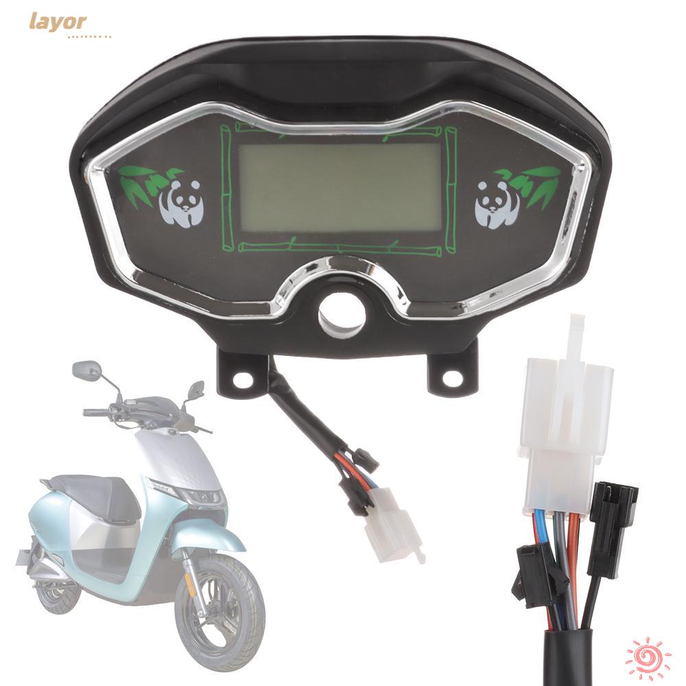 Đồng Hồ Đo Tốc Độ Màn Hình LCD Chuyên Dụng Cho Xe Scooter