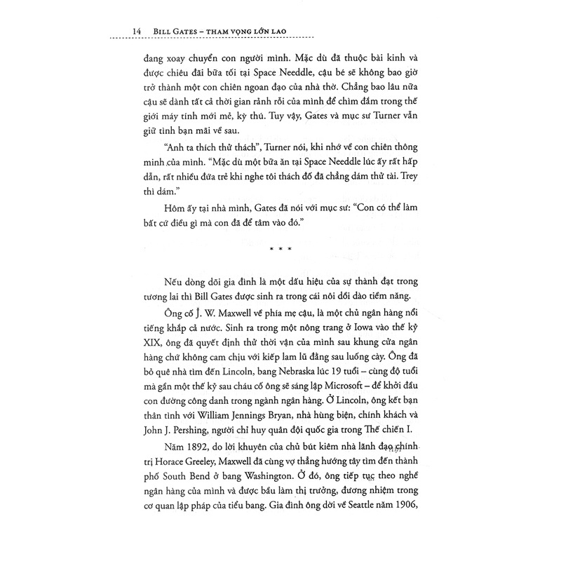 Sách - Bill Gates : Tham Vọng Lớn Lao Và Quá Trình Hình Thành Đế Chế Microsoft