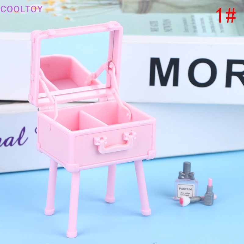Cooltoy 1 Set Gương Trang Điểm Mini 1: 12 Cho Nhà Búp Bê Kèm Giá Đỡ