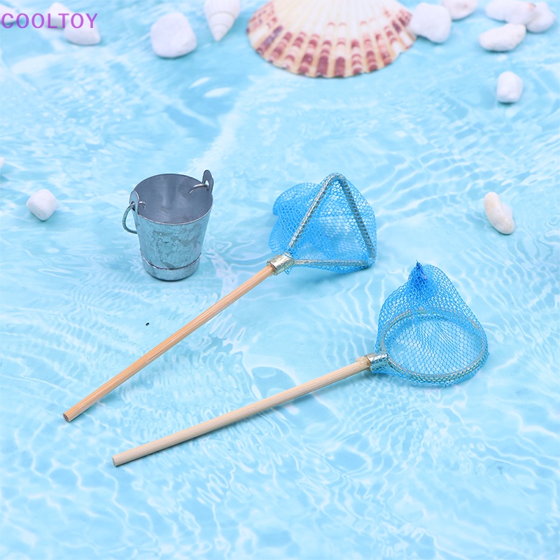 1 Bộ Lưới Đánh Cá Mini 1: 12 Độc Đáo Trang Trí Nhà Búp Bê / Tiểu Cảnh