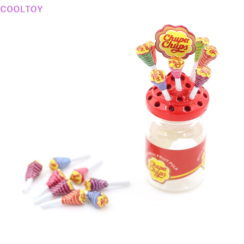 Mô Hình Kẹo Mút COOLTOY 1: 12 Mini Kèm Hộp Đựng Cho Nhà Búp Bê