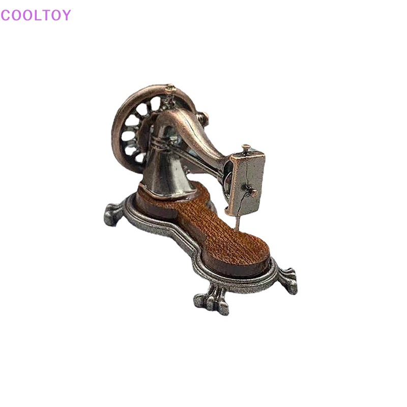 1 Mô Hình Máy May Mini Bằng Hợp Kim Tỉ Lệ 1: 12 Dùng Để Trang Trí Nhà Búp Bê