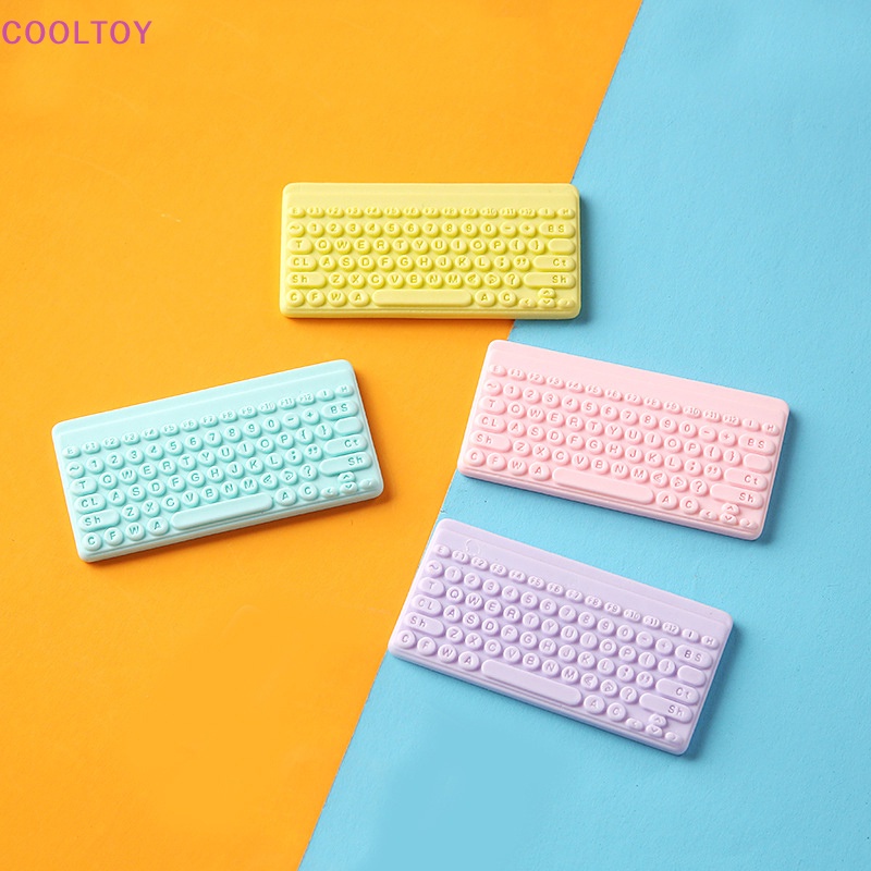 Cooltoy Mô Hình Bàn Phím Màu macron Trang Trí Phong Cảnh Nhà Búp Bê