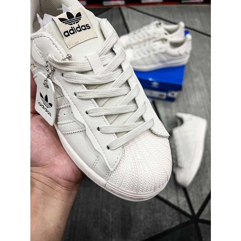 Giày Adidas Superstar Capuchino Cream White Rép 1:1