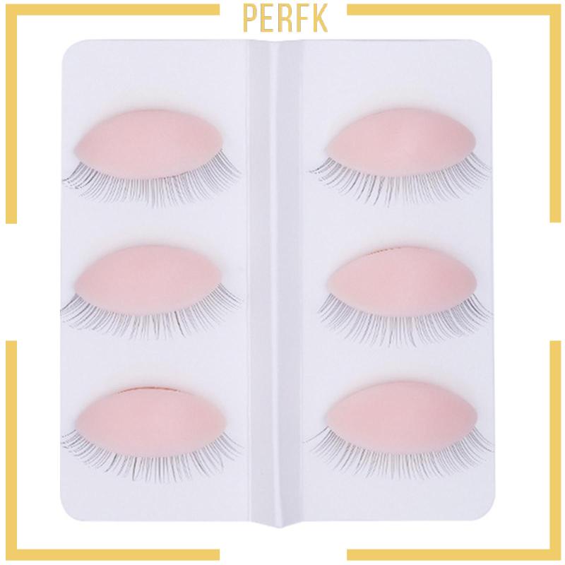 Set 6 Miếng Dán Kích Mí Giả Có Thể Tháo Rời Hỗ Trợ Luyện Tập Trang Điểm Lông Mi