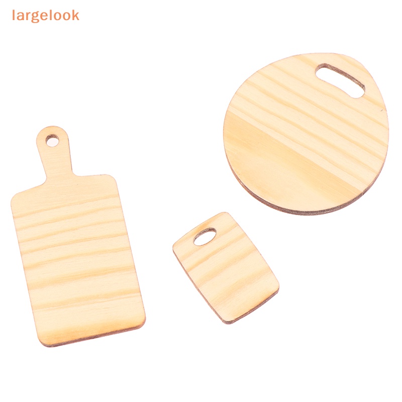 Mô Hình Tấm Thớt Mini Dùng Trang Trí Nhà Búp Bê