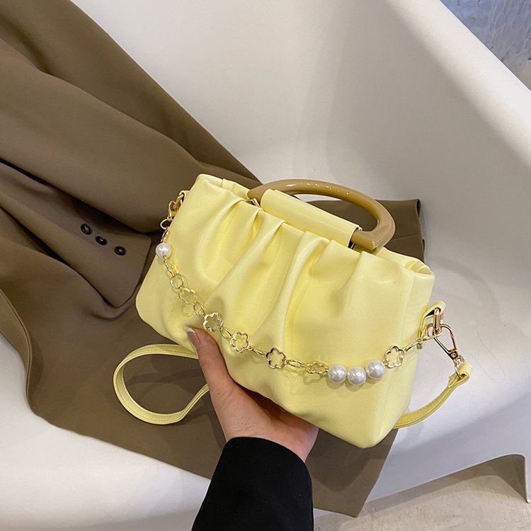 Ielgy Túi Xách Tay Xếp Ly Sức Chứa Lớn Dễ Phối Đồ