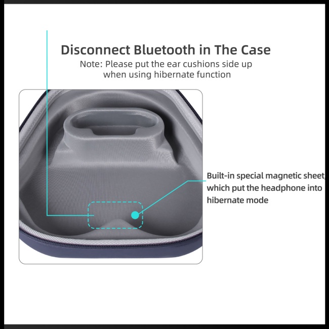 Vỏ Bảo Vệ Hộp Sạc Tai Nghe Airpods Max Bằng Da Chống Thấm Nước