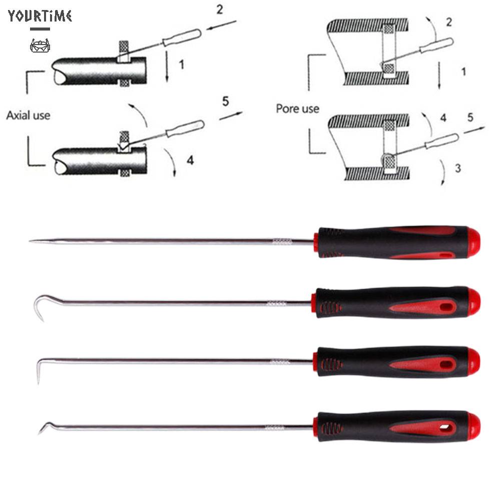 Set 4 Dụng Cụ Tháo Gỡ Vòng Đệm Chữ O Cho Xe Ô Tô