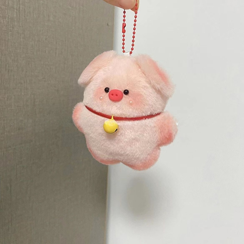 Móc Khóa Hình Heo Nhồi Bông Đáng Yêu