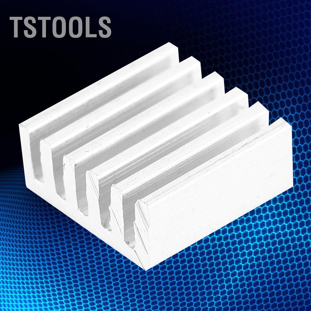 TSTOOLS 100 chiếc 9x4x9mm Nhôm Tản Nhiệt cho Bảng Mạch Khuếch Đại PCB MOS Bóng Bán Dẫn