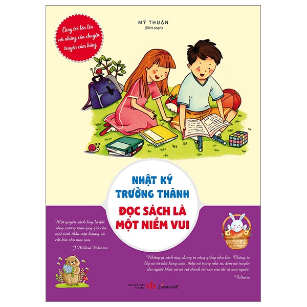 Sách Cùng Trẻ Lớn Lên Với Những Câu Chuyện Truyền Cảm Hứng - Nhật Ký Trưởng Thành - Đọc Sách Là Một Niềm Vui