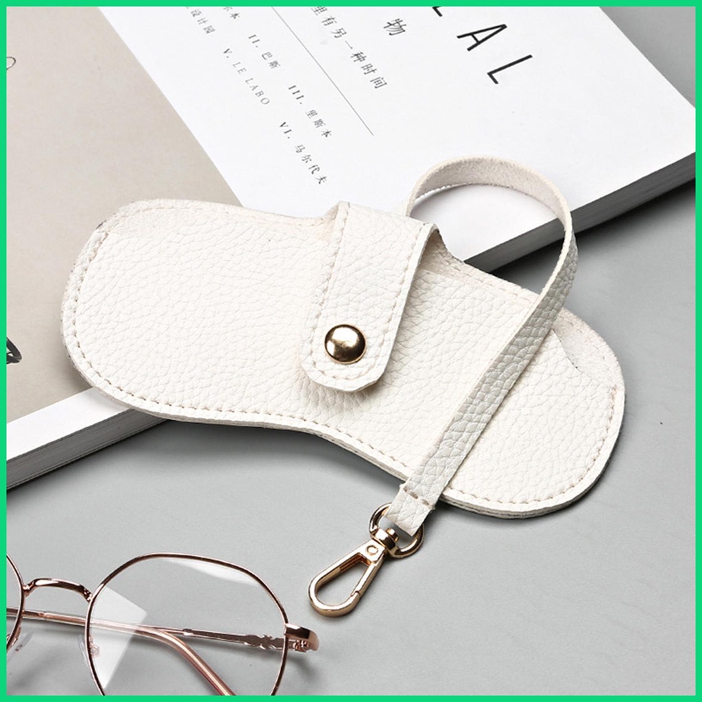 Túi Da PU Mềm Đựng Mắt Kính Chống Trầy Tiện Dụng