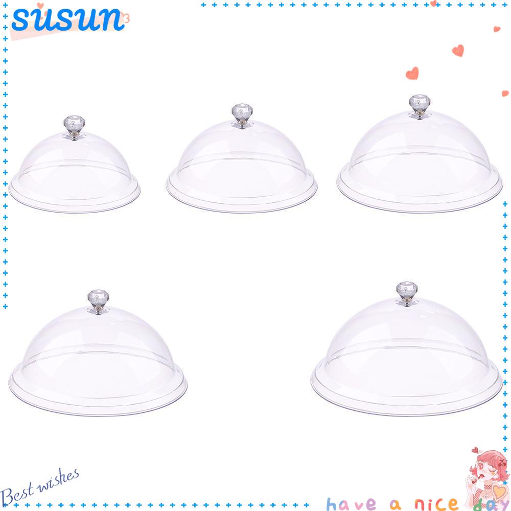 Lồng Bàn Tròn Bằng Nhựa Acrylic Mặt Kính Cường Lực Dùng Trang Trí Tiệc