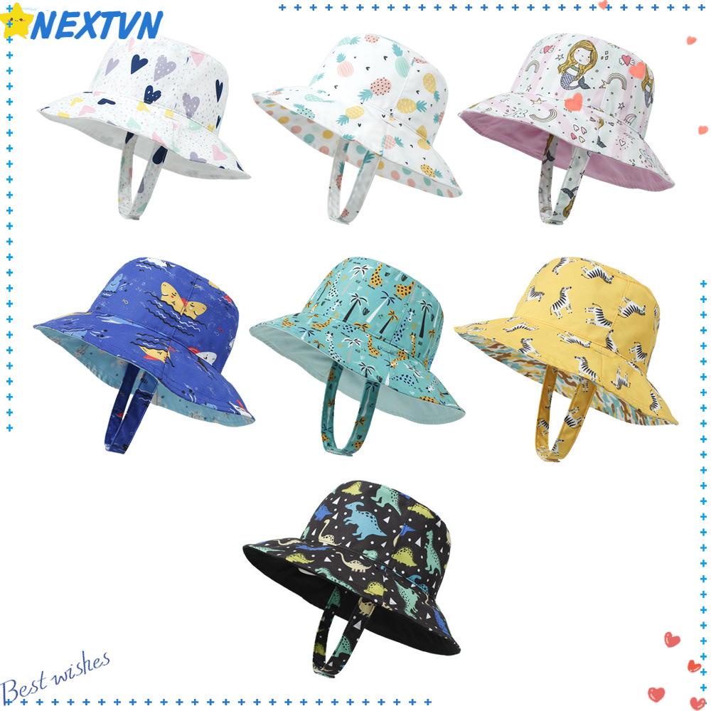 Nón Tai Bèo Vành Rộng UPF 50 + Dễ Thương Cho Bé