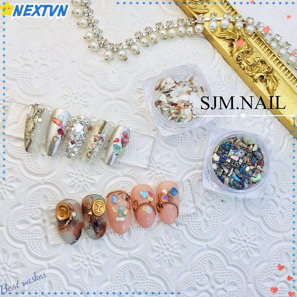 Vỏ Sò Biển Cho NEXTVN NEXTVN Sea Shell|Phụ Kiện Trang Trí Móng Tay 3D Nhiều Màu Sắc Thời Trang