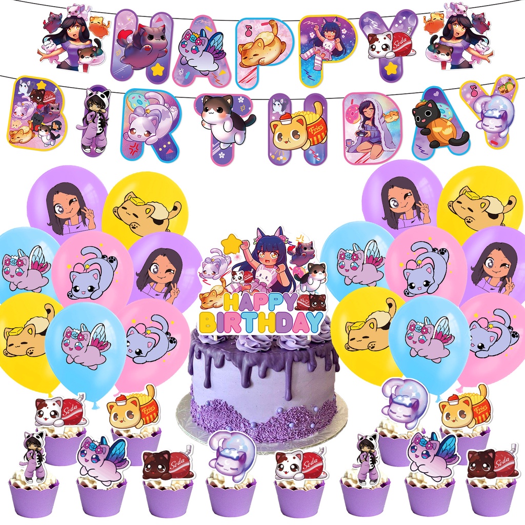 Set 2 40 Bong Bóng Trang Trí Tiệc Sinh Nhật Cho Bé YS2
