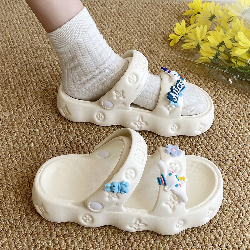 Dép Lê Đế Dày Thời Trang Mùa Hè 2023 Cho Nữ