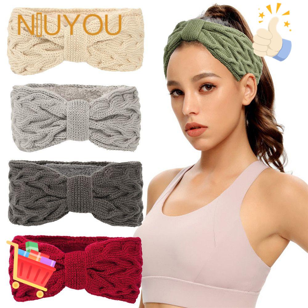 Băng Đô Dệt Kim Thời Trang Mùa Đông Ấm Áp